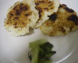 おやつに☆ぺたんこ焼きおにぎり作り方7写真