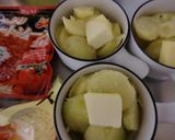 市販ミートソースでお手軽ポテトグラタン風作り方3写真
