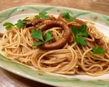 簡単☆コクうま！イカのトマトソース煮作り方10写真