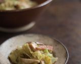 イカとキャベツのにんにく味噌和え作り方4写真