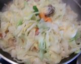 平打ちビーフンでウインナー入り焼うどん風作り方5写真