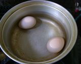卵とアスパラの温サラダ作り方2写真