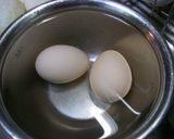卵とアスパラの温サラダ作り方4写真