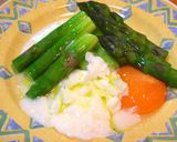 卵とアスパラの温サラダ作り方5写真