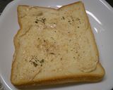 ↑朝からテンション↑↑カレーマヨトースト作り方2写真