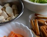 白菜・里芋のスープ煮作り方1写真