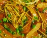 さつま揚げとごぼうの簡単炒め作り方4写真