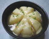 簡単！玉ねぎ丸ごとスープチーズ乗せ作り方7写真