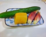 ☆茗荷ときゅうりの酢の物☆作り方1写真