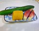 ☆茗荷ときゅうりの酢の物☆作り方1写真