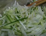 大根きゅうり&竹輪の簡単サラダ作り方1写真