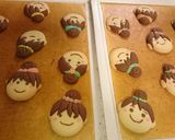 らぶりぃ～♪おだんご娘のかわいいクッキー作り方17写真