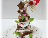 * クリスマス ★ ツリーケーキ♪作り方14写真