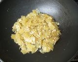 ヤーコンの鶏そぼろ炒め♫作り方4写真
