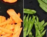 インゲンとにんじんのアーモンド和え ♪作り方3写真