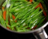 インゲンとにんじんのアーモンド和え ♪作り方4写真