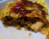 鶏むね肉のガーリックオムライス作り方7写真
