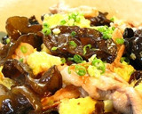■中華常菜・豚肉ときくらげの卵炒め■作り方8写真