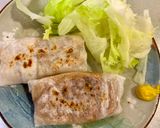 ライスペーパーで簡単☆納豆焼き春巻き作り方7写真