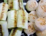れんこん団子＆ねぎの焼きみそ汁作り方3写真