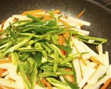 切・炒★簡単おじゃがのきんぴら作り方5写真