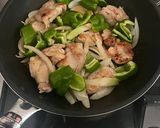 ☆簡単☆鶏ももピーマンのオイポン炒め作り方3写真