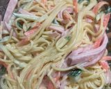 家族大好き♡スパゲッティーサラダ作り方5写真