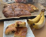 型なし簡単！バナナとチョコの天板ケーキ♡作り方8写真