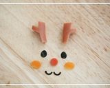 クリスマスキャラ弁♪赤鼻のトナカイさん♪作り方2写真