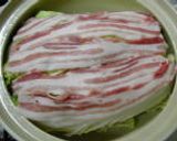 白菜と豚肉ミルフィーユ♪作り方1写真