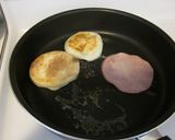朝食にイングリッシュマフィン☆タルタル版作り方2写真