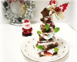 * クリスマス ★ ツリーケーキ♪作り方15写真