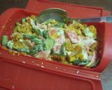 ルクエでもう一品★かぼちゃサラダ★①和風作り方5写真