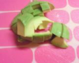 ☆☆サーモンとアボガドのユッケ風炒め☆☆作り方4写真