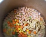 炊くだけ美味しい　ミニソーセージのピラフ作り方4写真
