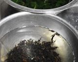 ひじきと小松菜の炒め物作り方1写真