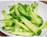ささみと野菜の生春巻き☆作り方2写真