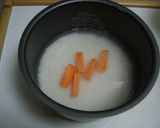 炊飯器でスティック人参　～離乳食～作り方1写真