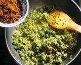 * バジル香るキーマーカレー♪作り方4写真