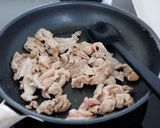 【豚肉とオクラのとろたま甘辛炒め】ご飯が進む‼︎作り方4写真