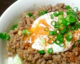 我が家のそぼろ丼作り方7写真