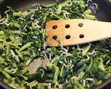大根の葉とちりめんじゃこの混ぜご飯♪作り方3写真