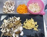 ニコパンで舞茸きのこご飯作り方1写真