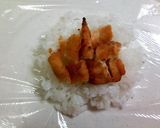 鶏唐揚げおにぎり作り方3写真
