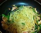 きのことベーコンのバター醤油パスタ♡作り方4写真