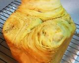 絶品!!HBで✾マーブルあん食パン✾作り方14写真