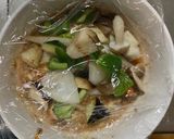 肉無豆腐コク旨クリーミーガパオ味野菜炒め作り方13写真