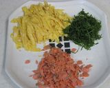 酢飯で作る鮭ごはん作り方4写真