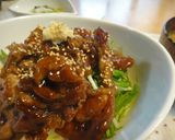 カリカリ豚の照り焼き丼☆しょうが風味作り方4写真