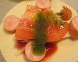 餃子の皮のバジルソースプチピザ作り方3写真